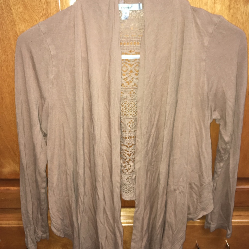 3 Quarter sleeve cardigan .