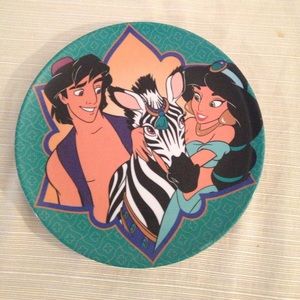 Disney Aladdin & Princess Jasmine plate