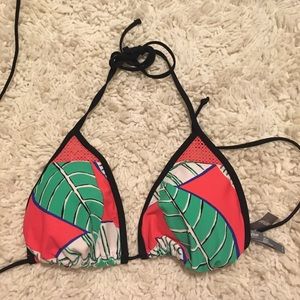 Aerie halter string bikini top
