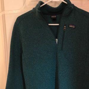 Teal Patagonia Better Sweater