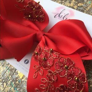 Hand made and hand painted bows