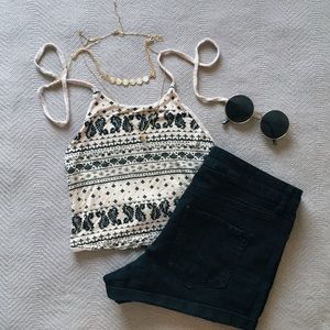 Halter Crop Top