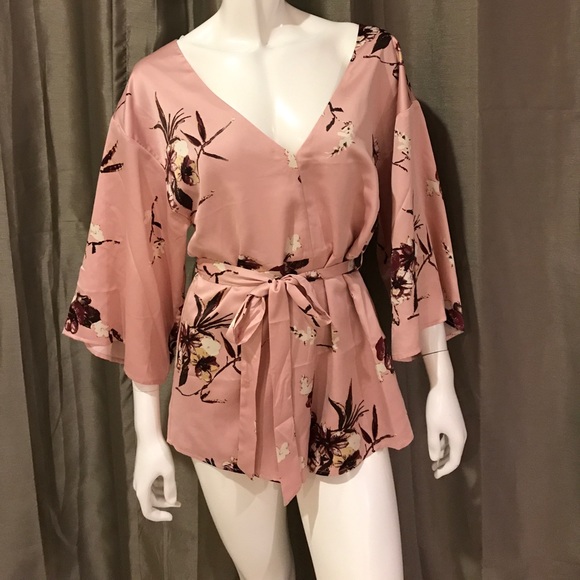 NEW Silk feel romper - Picture 2 of 3