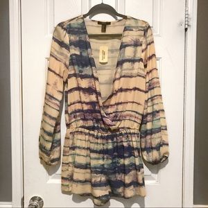 Forever 21 tie die romper