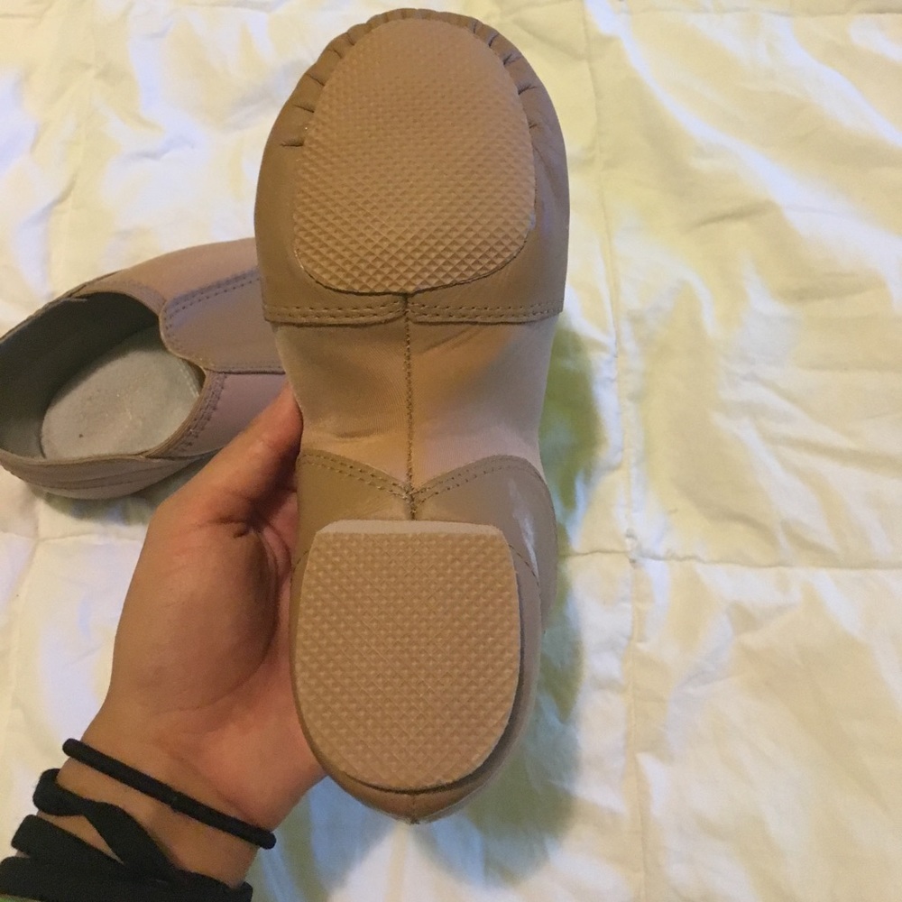 SlipOn Tan Jazz Dance Shoe || Dance Class ®
