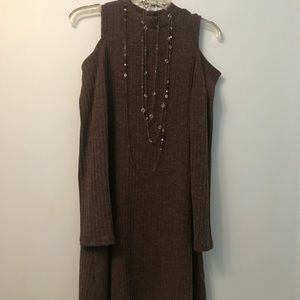 Pink Rose knit dress 👗