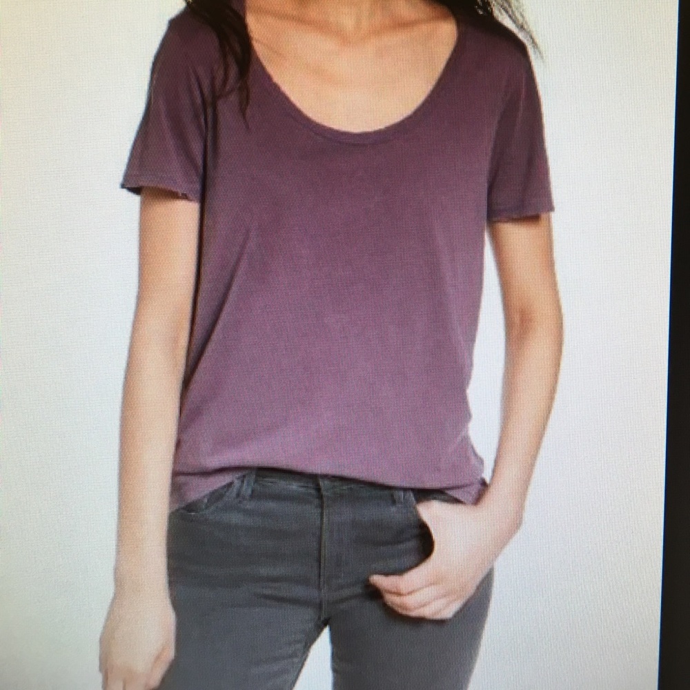 AG scoop neck shirt