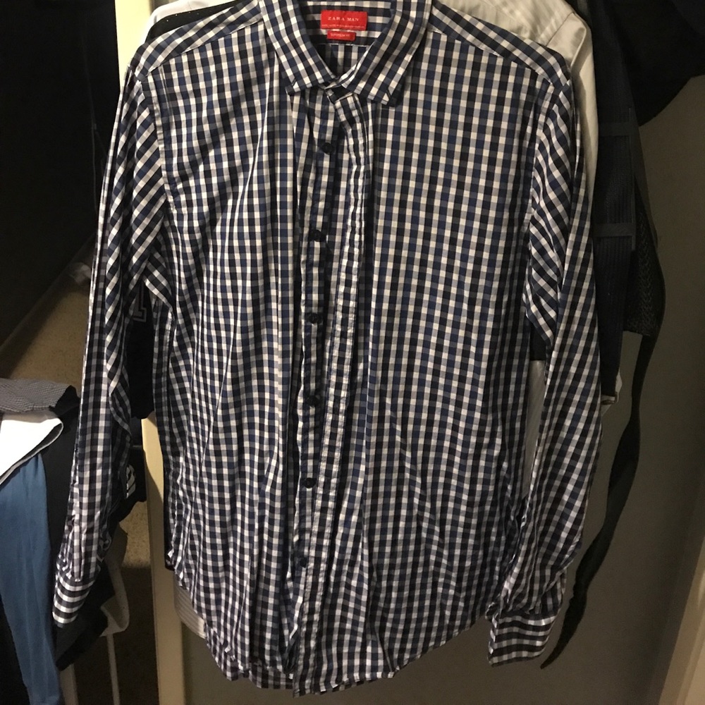 Zara button up