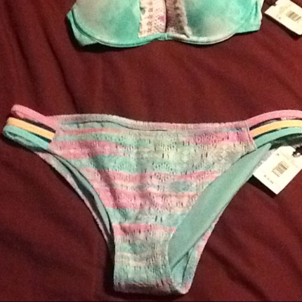 Shade & Shore bikini top 34B SOLD! bottom XL AVAIL