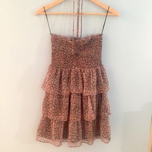 American Eagle convertible tiered dress