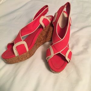 Shoes - wedge heel/sandal