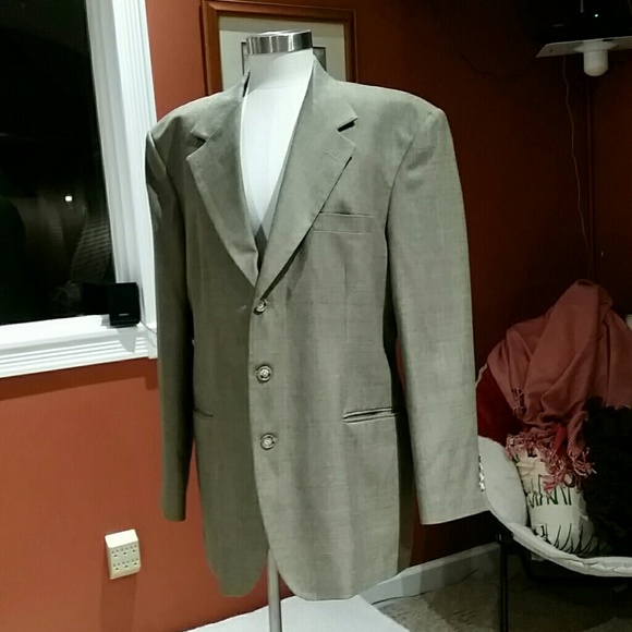 Haggar Other - Haggar tan patterened suit jacket