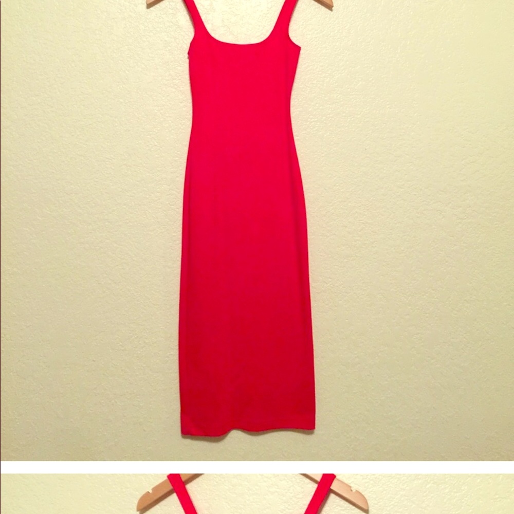 American apparel spandex ponte tank dress