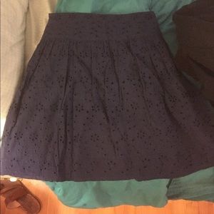 August Silk Options blue skirt-size 4