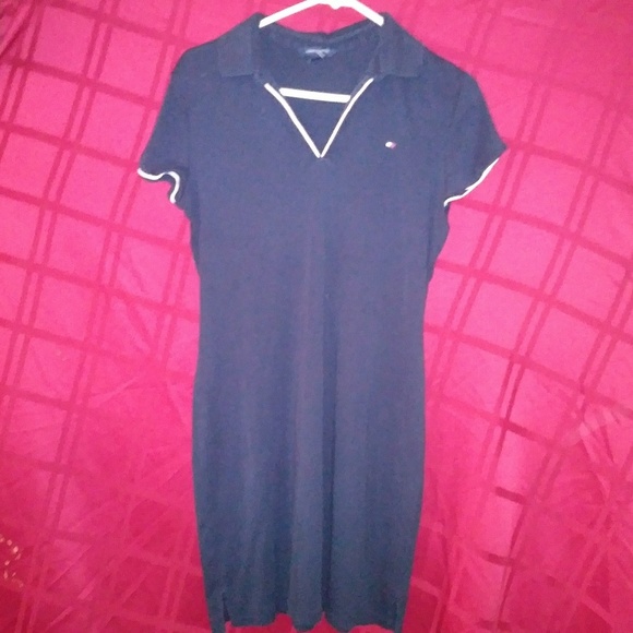 Tommy Hilfiger Navy Dress - Picture 2 of 4