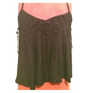 Spaghetti strap crop top