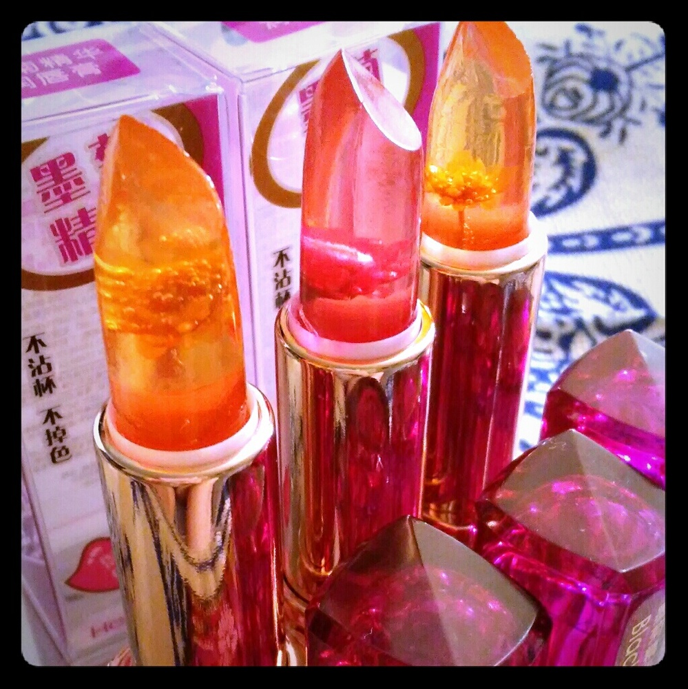 Gel Lipstick Peach & Plum Flavors