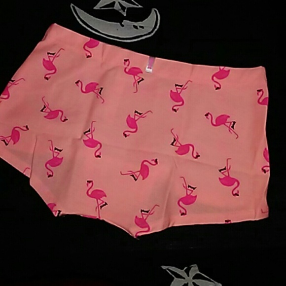 PINK Flamingo Boyshort Panties - Picture 2 of 4