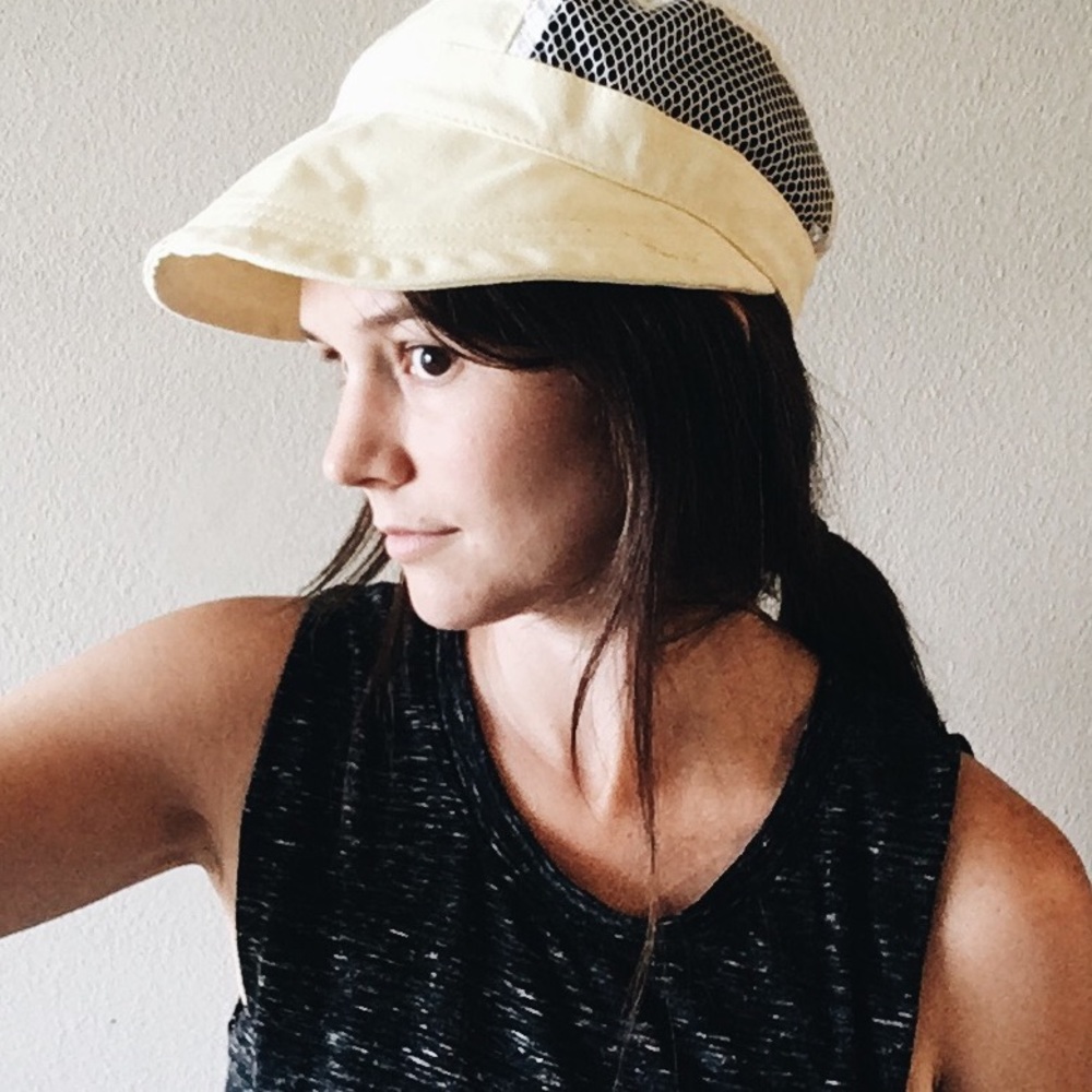 Vintage Visor and Mesh Baseball Hat