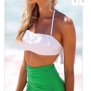 2 piece high waisted bathing suit