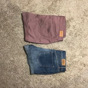 Aeropostale high waisted shorts bundle