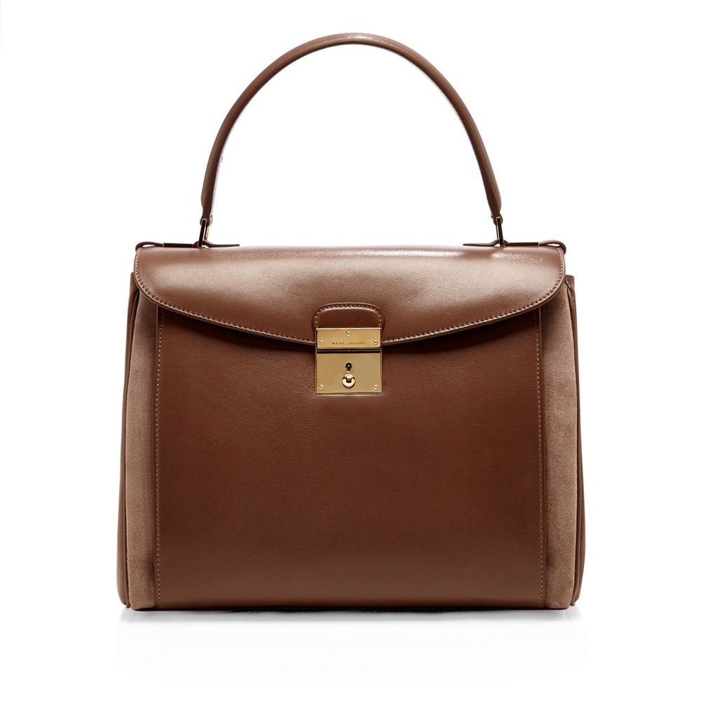 MARC JACOBS METROPOLITAN FLAPTOP SATCHEL