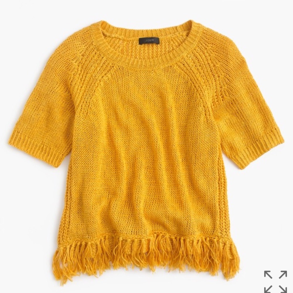 J.Crew Fringy sweater