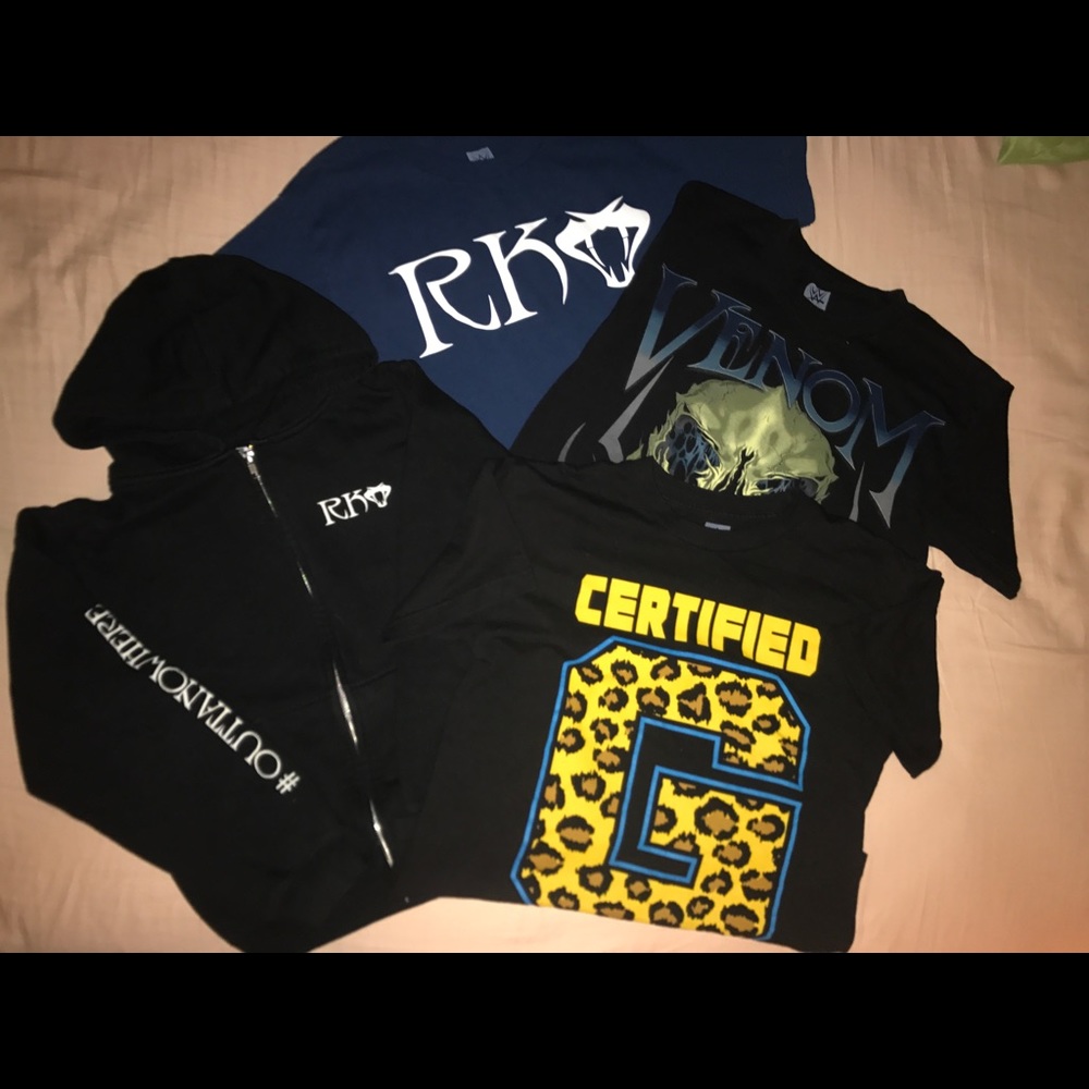 *SOLD* WWE Youth Boy's Wrestling Tee Shirts