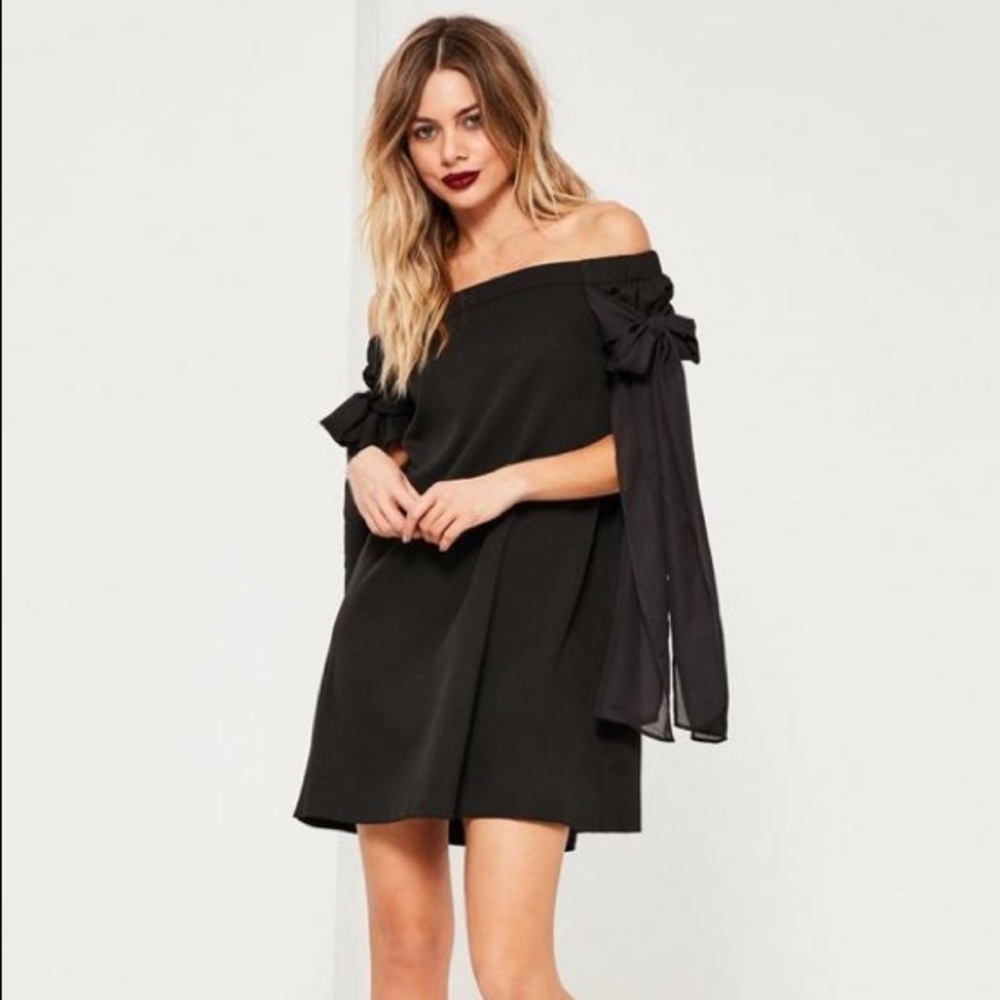 Missguided Off the shoulder dress