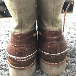 Sperry leather boots