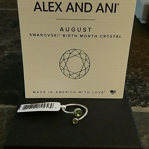 Alex and Ani Jewelry - ALEX AND ANI RING WRAP-AUGUST CRYSTAL