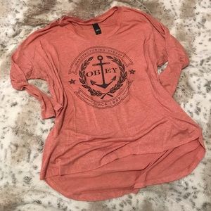 OBEY Oversize Jegging Tee