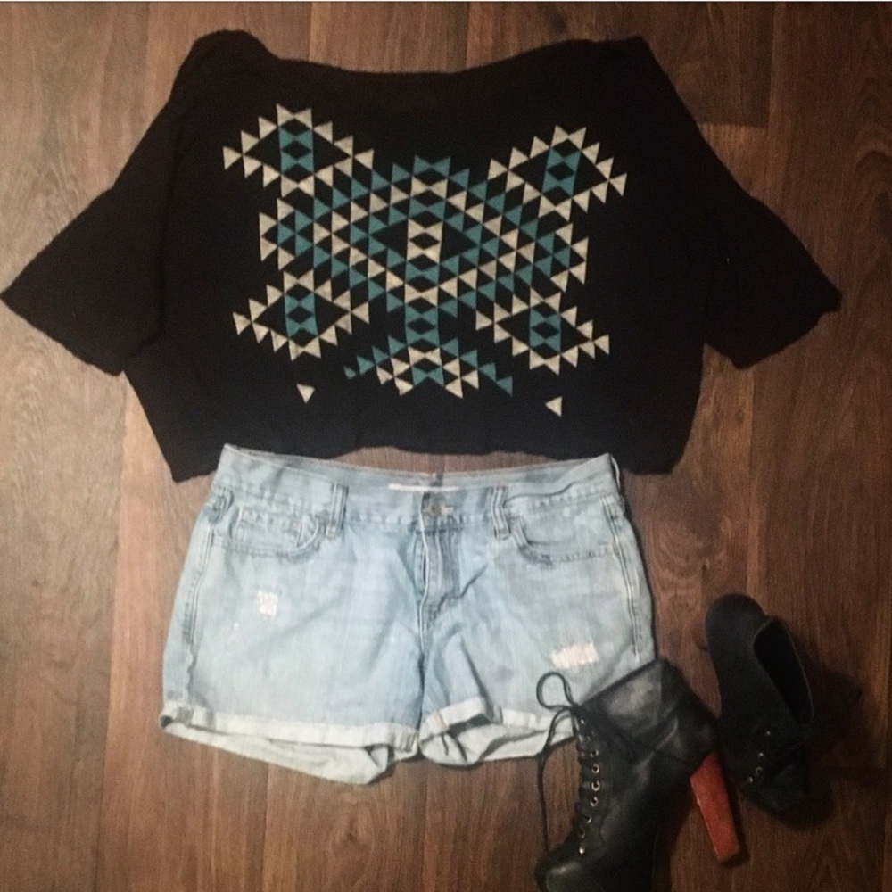 Geometric Oversized Tee