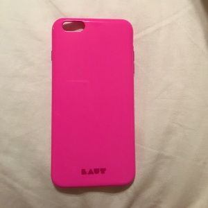 Hot pink iPhone 6 Plus case