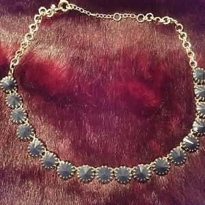 JCrew navy necklace