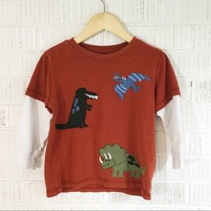 2T Gymboree long sleeve dinosaur shirt