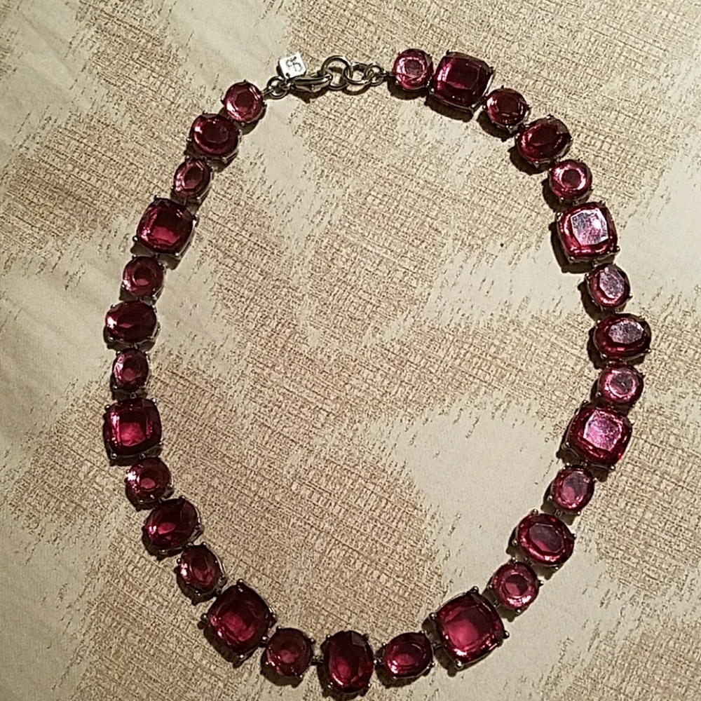 Banana Republic purple necklace