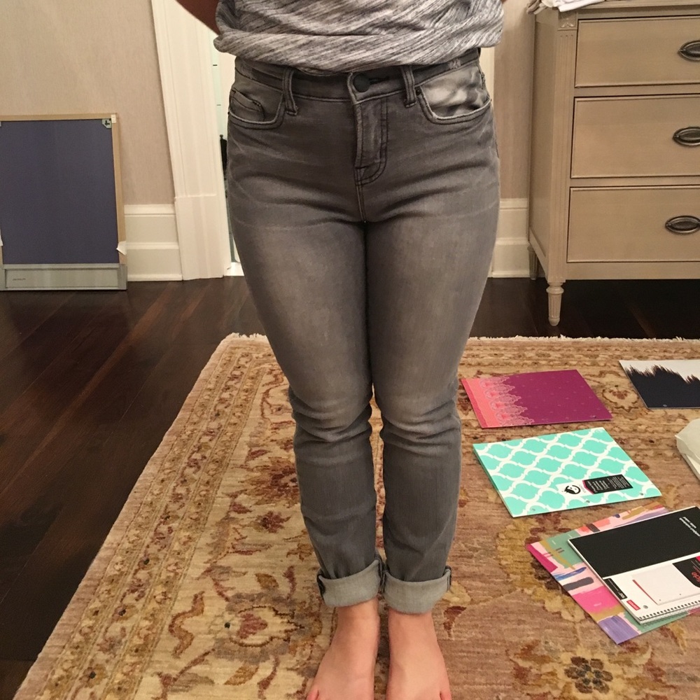 BDG Gray skinny jeans