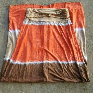 🎉LUCKY BRAND🎉 Tie Dye Maxi Skirt