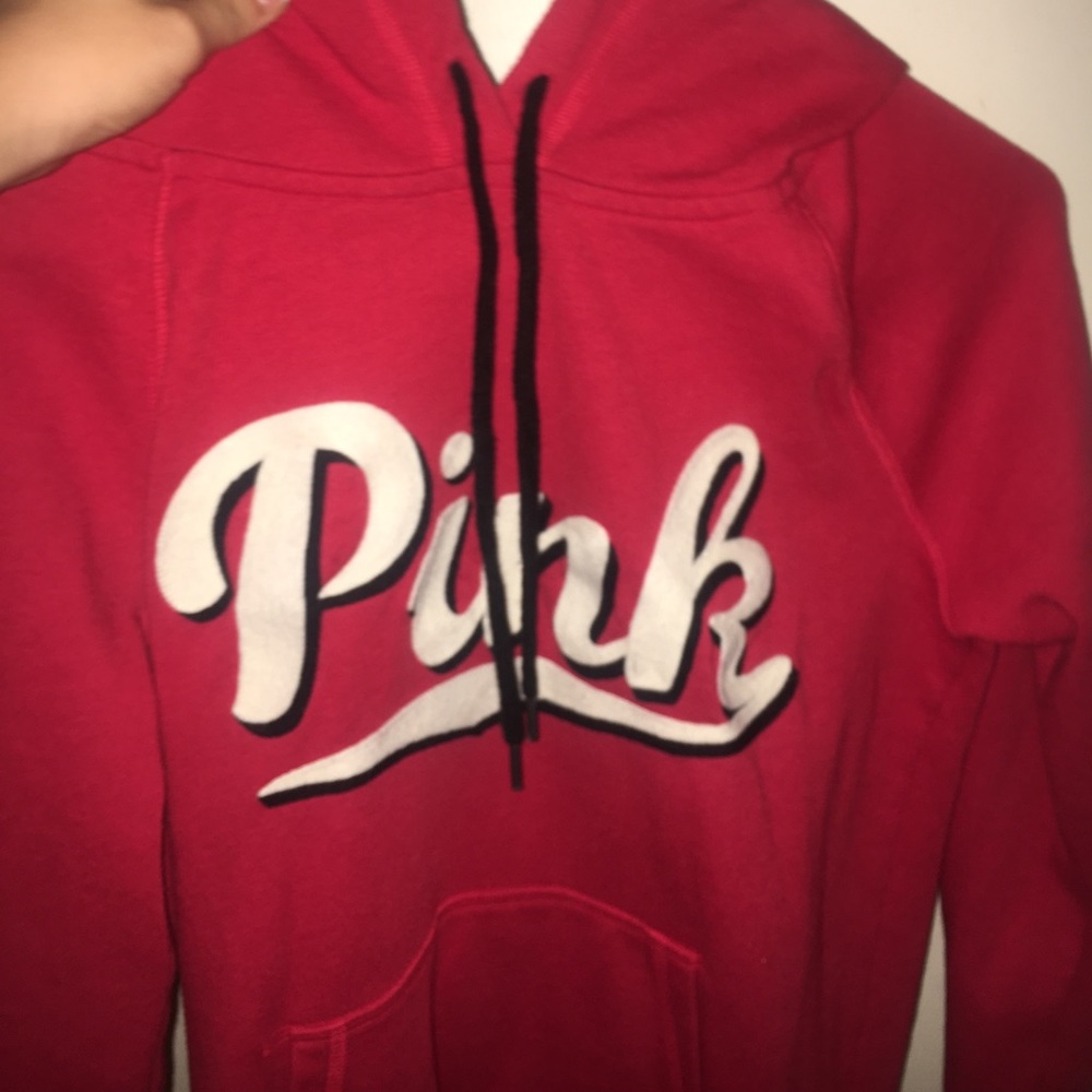 red hoodie