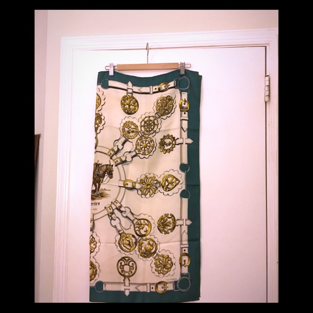 Vintage Silk Hermes Scarf