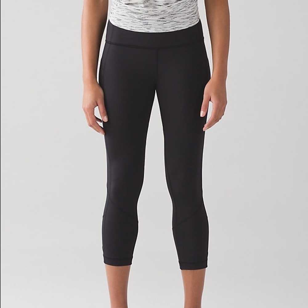 Lululemon Pace Rival Running Crop Leggings