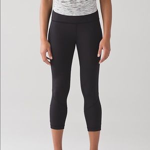 Lululemon Pace Rival Running Crop Leggings