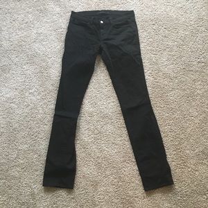 J BRAND Black Skinny Jeans