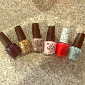 OPI nail polish 6 color bundle