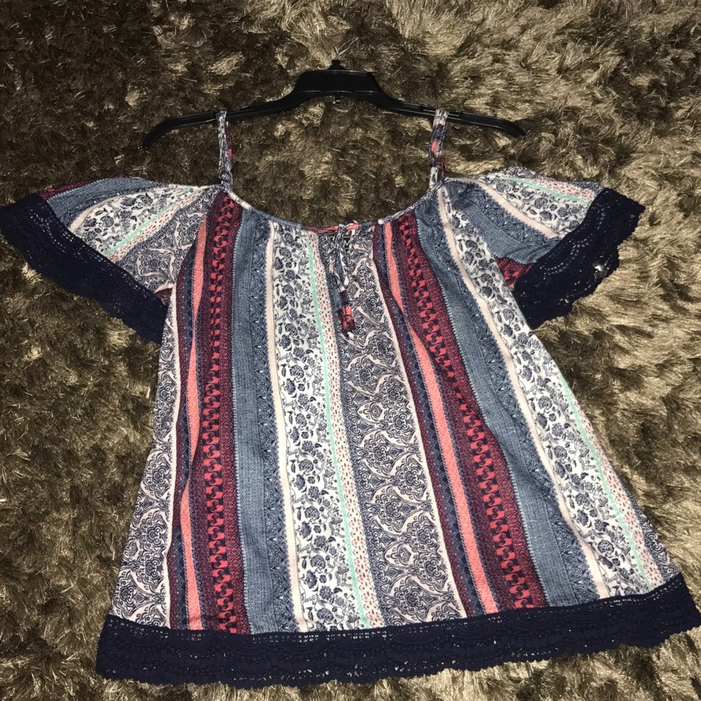 Off the shoulder blouse