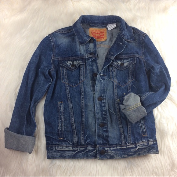 💕HP💕Levi's Danica Denim Trucker Jacket - Picture 2 of 8