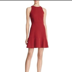 Felicitina Bonded Dress (burgundy)