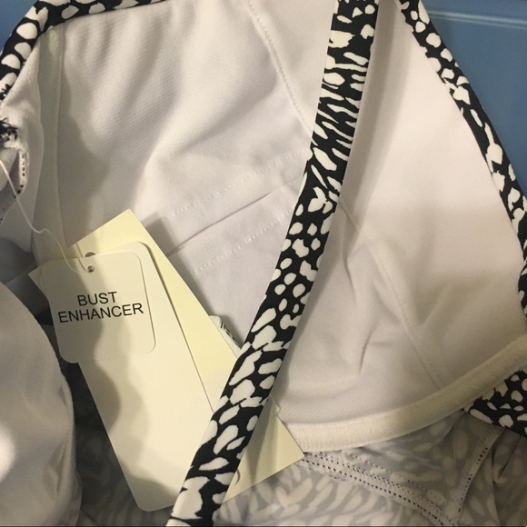 Island Escape Push-up Tankini Top & Bottom SZ 16 - Picture 7 of 8