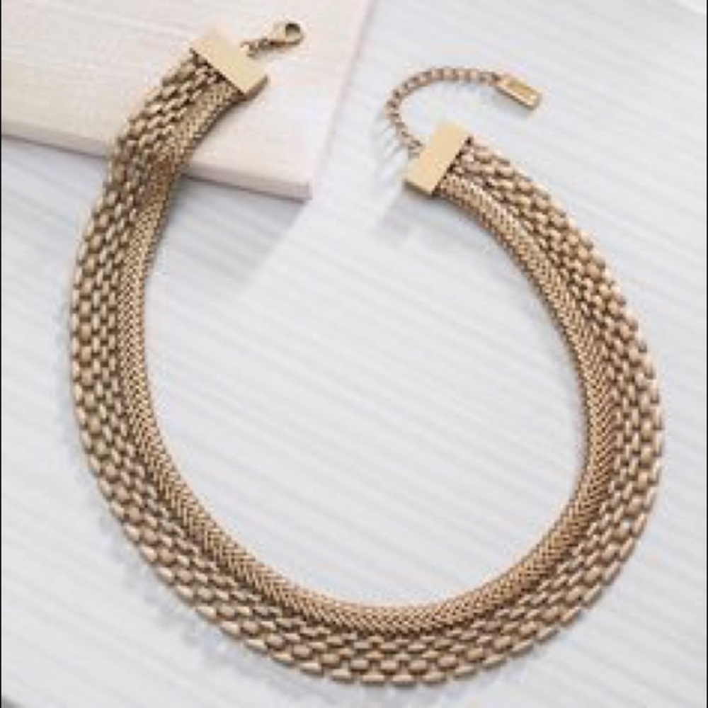 Silpada Brass Statement Necklace